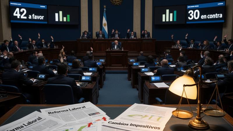 ¿Qué cambios fiscales aprobó el Senado y cuál quedó afuera?