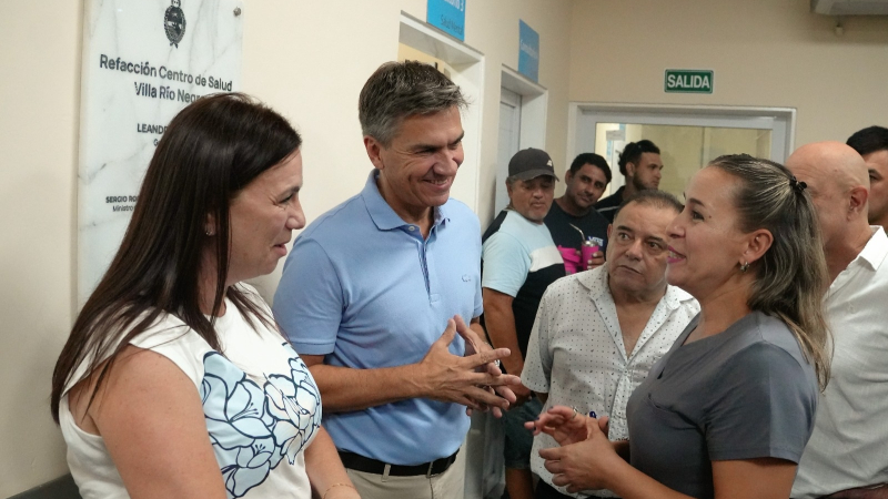 Diputados participaron de la inauguración del Centro de Salud de Villa Río Negro