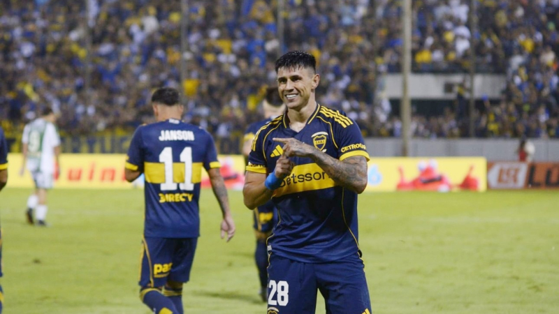 Boca no tuvo fisuras y debutó con una sonrisa ante Gimnasia de Chivilcoy