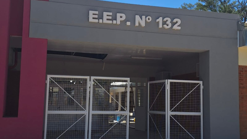 Las clases en primaria se inaugurarán en la EEP N° 132