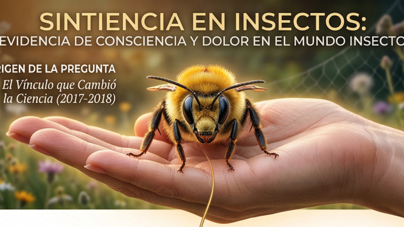 Un viaje a la conciencia y el dolor en el mundo insecto