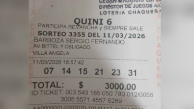 Ganó $780 millones pero había olvidado el tiquet en la subagencia