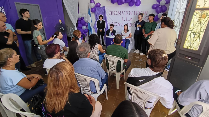 Legisladores de la Libertad Avanza se reunieron con comerciantes y jóvenes