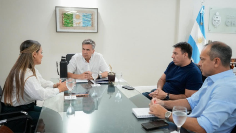 Zdero avanza con intendentes en una agenda de trabajo conjunto