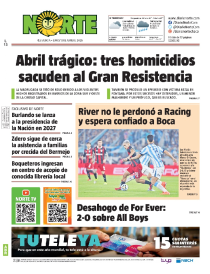 Edición del 13-04-2026