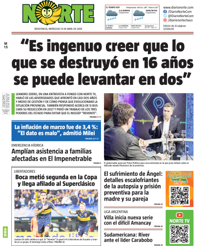 Edición del 15-04-2026