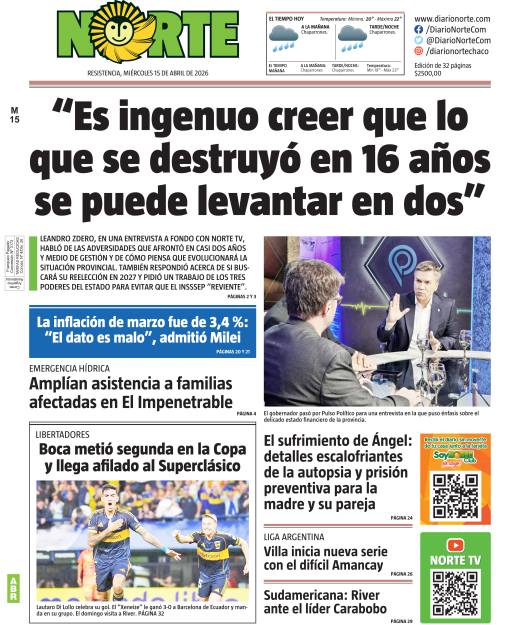 Edición del 15-04-2026