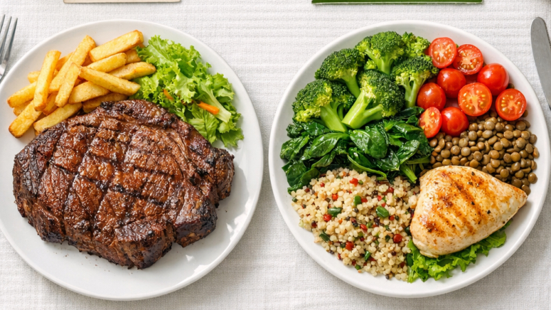 La dieta provegetariana que cuida el corazón sin prohibir la carne