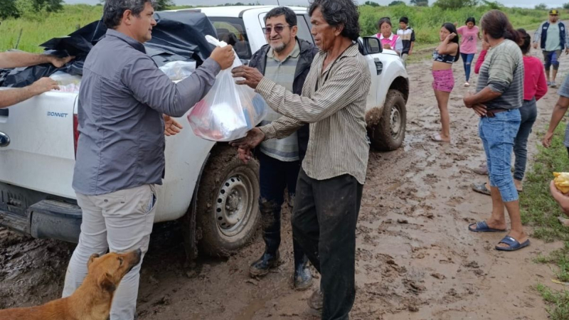 Más de 500 familias en Pampa del Indio reciben asistencia de la provincia