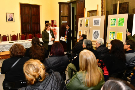 Se abrió una muestra de grabado en el Museo Histórico Regional _Juan Pablo Duffard_.jpg