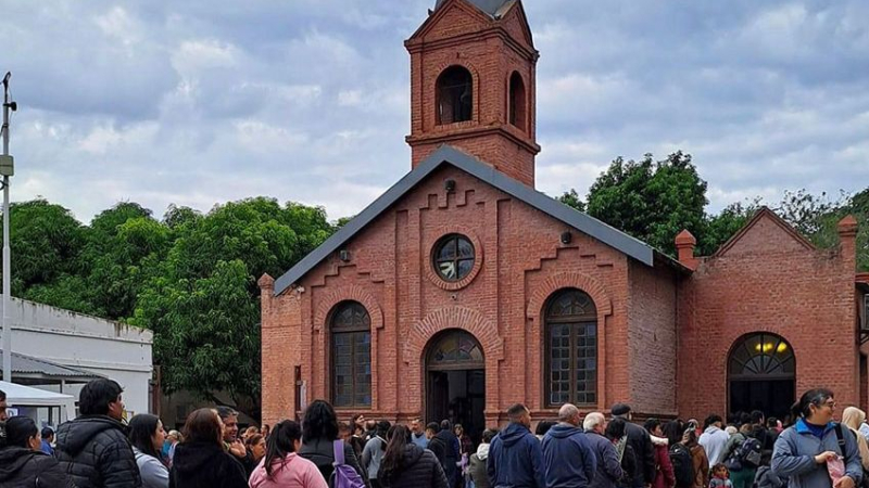 Se vivirá hoy una multitudinaria fiesta de Santa Rita de Casia