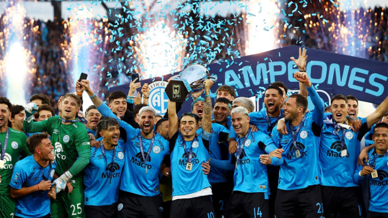 Belgrano tuvo su domingo de gloria y Córdoba se tiñó de "Celeste"