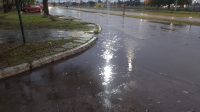 Resistencia soportó más de 65 milímetros pero sólo hubo anegamientos temporarios