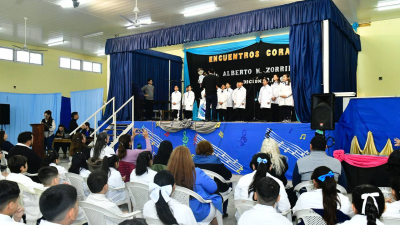 Prosiguen los Encuentros Corales Escolares del Nivel Primario