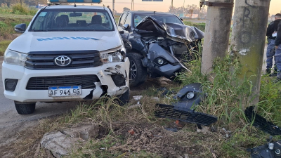 Evadió cinco controles y cayó tras una cinematográfica persecución por la ruta 11