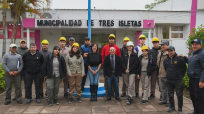 Práctica profesional de estudiantes en Tres Isletas