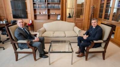Zdero felicitó a Diego Santilli por su designación como jefe de Gabinete