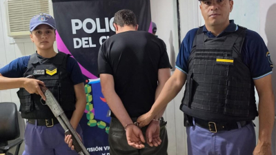 Quedó detenido tras agredir a su hermana y negarse a abandonar la vivienda