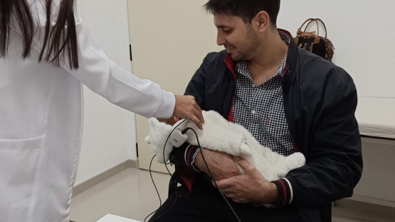 Se realizó el primer estudio de otoemisiones acústicas en el Hospital de la Madre y la Mujer