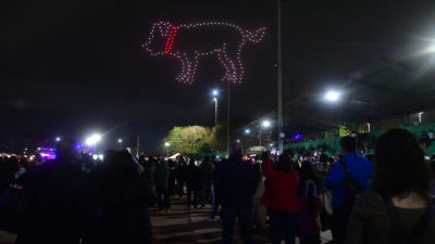 Con 200 drones, colores y el "Sueño de Fabri": así fue el cierre soñado de la Bienal del Chaco 2026