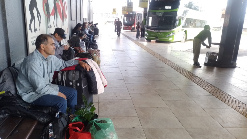 Menos turistas y más pasajeros locales en la última semana de vacaciones de invierno