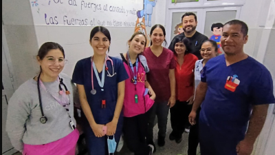 Una campaña para llenar de sonrisas el Hospital 4 de Junio de Sáenz Peña