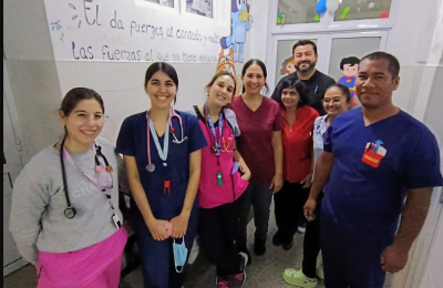 Una campaña para llenar de sonrisas el Hospital 4 de Junio de Sáenz Peña