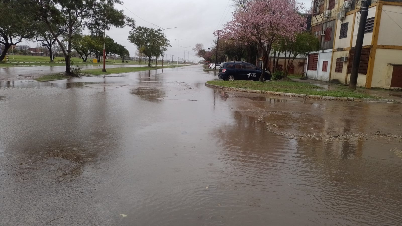 Sábado lluvioso y con alerta por tormentas fuertes en toda la provincia