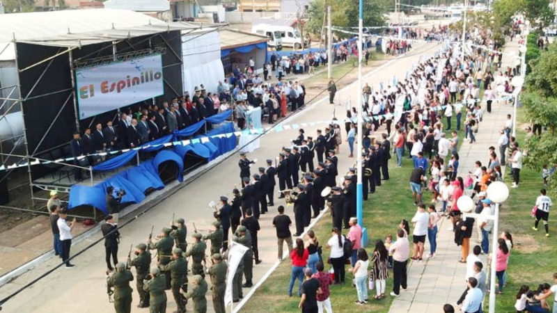 La localidad de El Espinillo festejará 121 años de su fundación