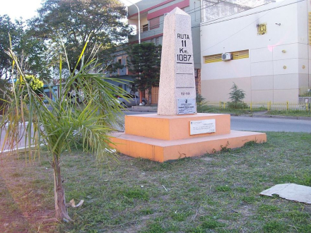 Monolito de la Ruta 11
