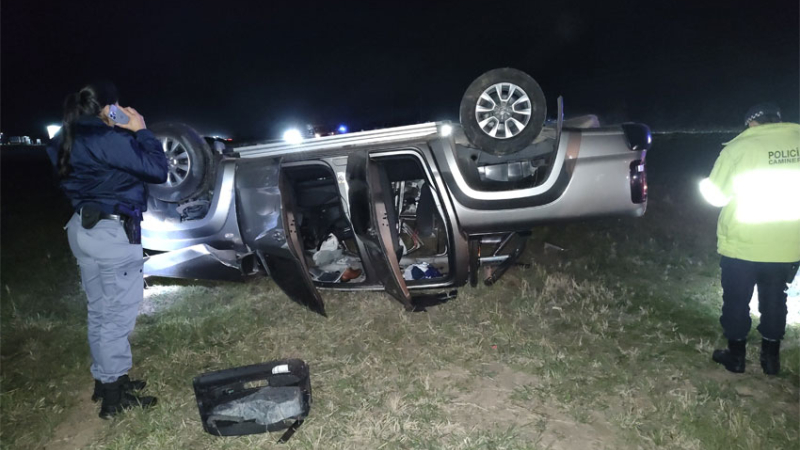 Livio Gutiérrez se accidentó gravemente en la Ruta 89 y tiene pronóstico reservado