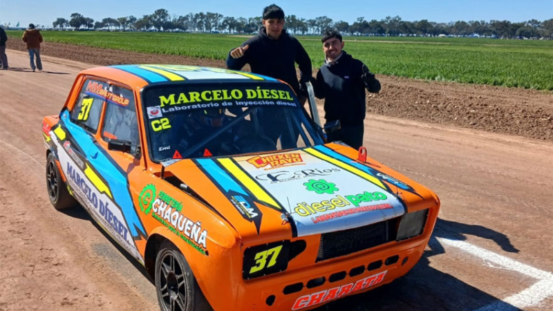Melgratti, Salas, Mendoza y Joglar festejaron en Charata