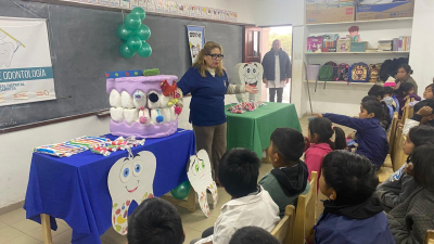Ibarreta: promoción del cuidado bucodental en establecimientos educativos