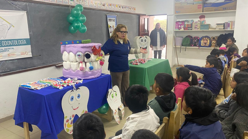 Ibarreta: promoción del cuidado bucodental en establecimientos educativos