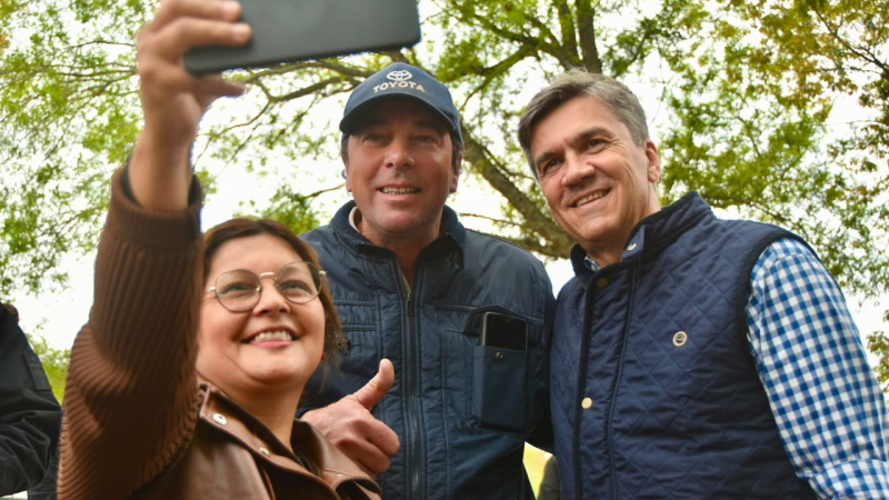 Familias del paraje Las Bravas ya cuentan con energía eléctrica