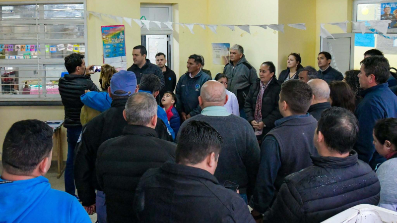 Solís destacó la presencia del Estado provincial "en cada comunidad"