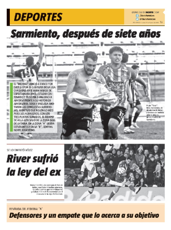 Sarmiento, después de siete años