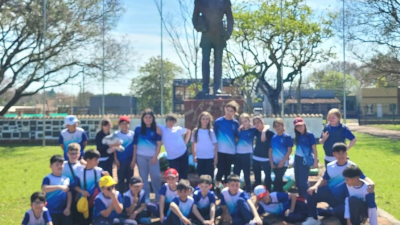 Alumnos de General San Martín viajaron a Yapeyú