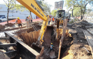 Por la reparación de un caño centenario piden mermar el consumo de agua