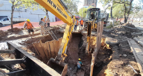 Por la reparación de un caño centenario piden mermar el consumo de agua