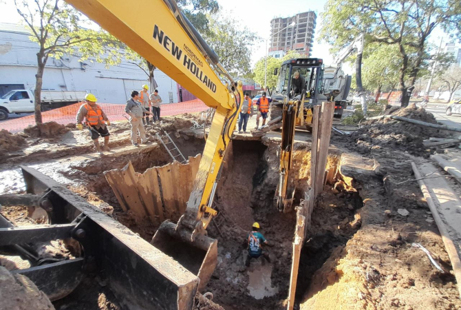 Por la reparación de un caño centenario piden mermar el consumo de agua
