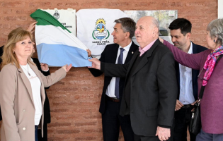 El gobernador inauguró el nuevo edificio de la EEP 105 en Sáenz Peña