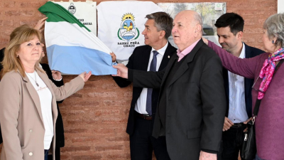 El gobernador inauguró el nuevo edificio de la EEP 105 en Sáenz Peña