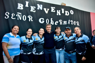 Zdero anunció el techado del CEF Nº 15 y presentó +Futuro en San Bernardo