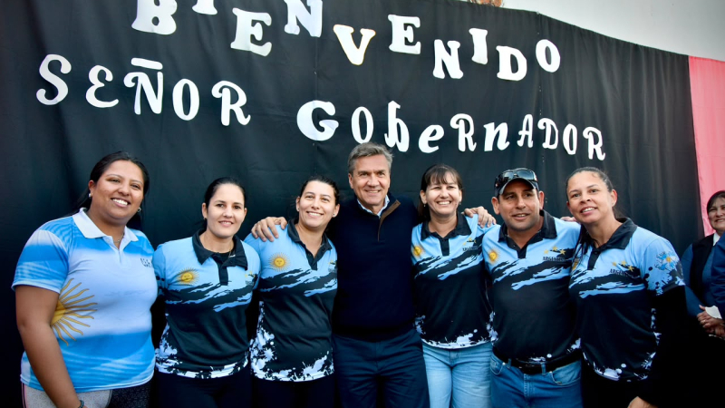 Zdero anunció el techado del CEF Nº 15 y presentó +Futuro en San Bernardo