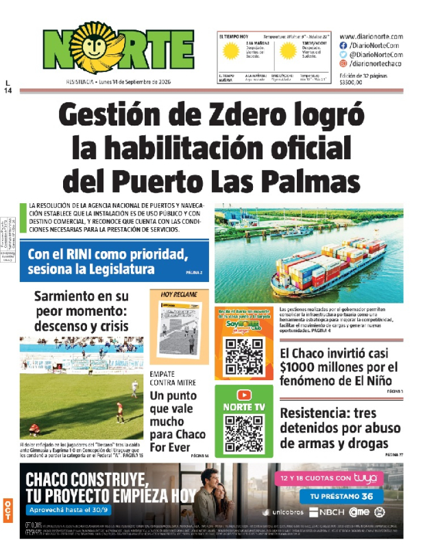 Edición del 14-09-2026