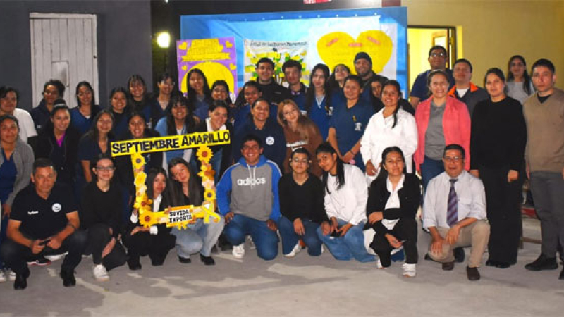 Septiembre amarillo en el Instituto de Las Garcitas