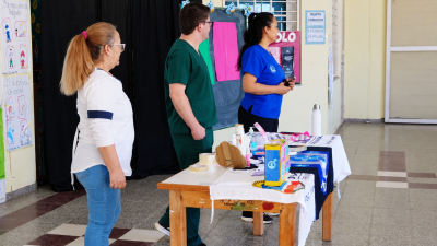 Charla de Educación Sexual Integral en la EPES 71