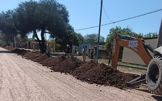 Sameep reactivó una obra que llevará agua potable a más de 6.000 familias de General Pinedo