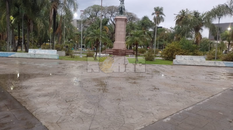 Las lluvias llegaron a 40 milímetros en el Chaco y las tormentas seguirán durante este martes